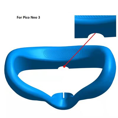 محافظ سیلیکونی بهداشتی و راحت صورت پوشش صورت ماسک چشم سیلیکونی برای لوازم جانبی Pico neo 3 VR