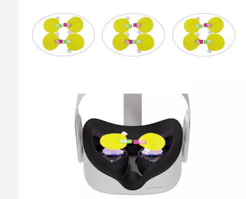 فیلم لنز دوربین فیلم محافظ صفحه نمایش TPU VR 2021 جدید 4in1 (4 قطعه) برای محافظ لنز ضد خش کلاه VR Oculus Quest 2