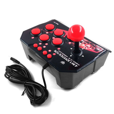 قیمت عمده 4 در 1 ایستگاه آرکید یکپارچهسازی با سیستمعامل USB Wired Rocker Fighting Stick Game Controller Joystick for Android TV Games