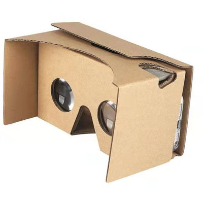 قیمت کارخانه نصب آسان هدست مقوایی عینک واقعیت مجازی سه بعدی واقعیت مجازی برای ویدیو و بازی google cardboard vr 2.0