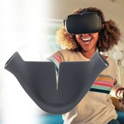 2022 Newest Arrival 2022 Neest Silicone Nose Pad Shading Cover Cushion VR Headset Holder برای کیت لوازم جانبی Oculus Quest