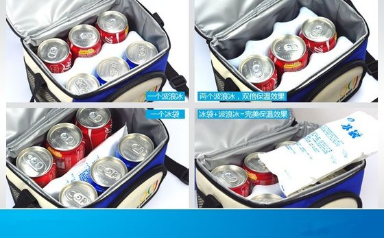کیسه ناهار عایق بندی شده تحویل غذا OEM کیسه خنک کننده مسافرتی 600d حفظ حرارت