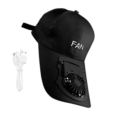 قیمت عمده کلاه فن شارژ USB قابل حمل کلاه بیسبال تابستانی قابل تنظیم تابستانی کلاه بیسبال محافظ UV Visors Mini Cooler Fan