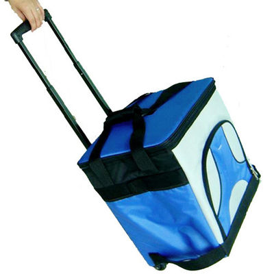 عمده فروشی مستقیم کارخانه چرخ دستی خرید قابل حمل عایق حرارتی بزرگ کیسه حمل غذا/کیسه کولر توهین شده