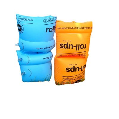 حلقه بازوی شنای بچه گانه دایره آستین هوا شناور بادی تاشو PVC