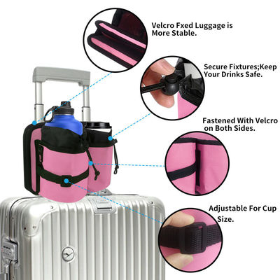 جا لیوان مسافرتی چمدان دست رایگان بادوام متناسب با تمام دسته های چمدان