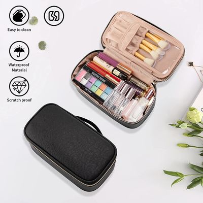 کیف آرایش مسافرتی قابل حمل کوچک لوازم آرایشی و بهداشتی 1000PCS برای کیسه سازمان دهنده براش زنانه