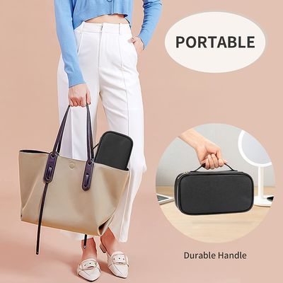 کیف آرایش مسافرتی قابل حمل کوچک لوازم آرایشی و بهداشتی 1000PCS برای کیسه سازمان دهنده براش زنانه